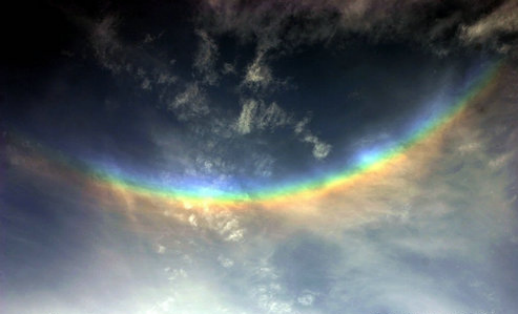 环天顶弧在古代预示着什么 环天顶弧形成的原因介绍