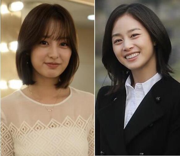 金智媛和金泰熙好像对比图 金智媛朴书俊恋爱是真的吗