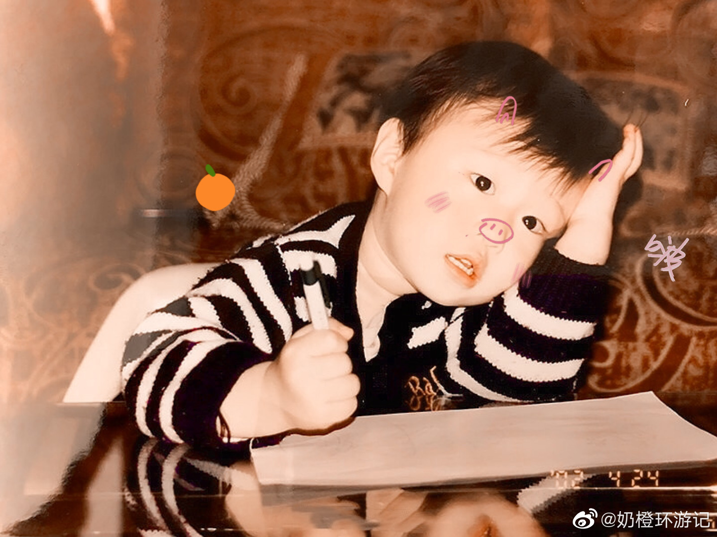 范丞丞小时候的图片 他为什么叫范泽言,翡翠城