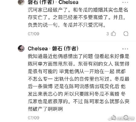 沉珂为什么要和冬瓜离婚 他们有几个孩子照片