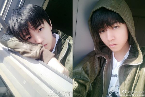 TFBOYS������΢��ɹſ�������� ��˿���ı���ʫʾ��