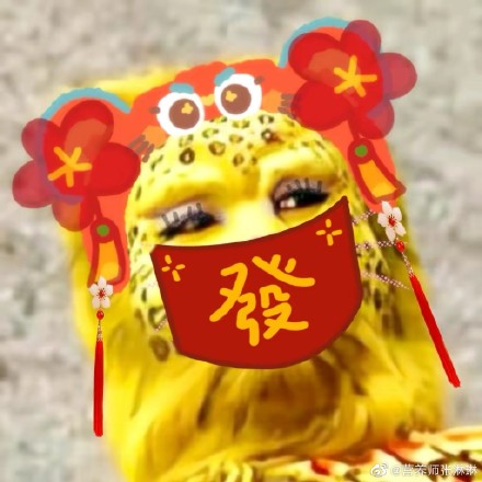 金钱豹头像什么梗 西游记金钱豹头像高清图片(男女戴口罩的都有)