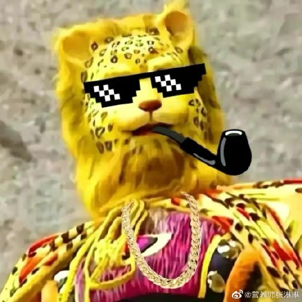 金钱豹头像什么梗 西游记金钱豹头像高清图片(男女戴口罩的都有)