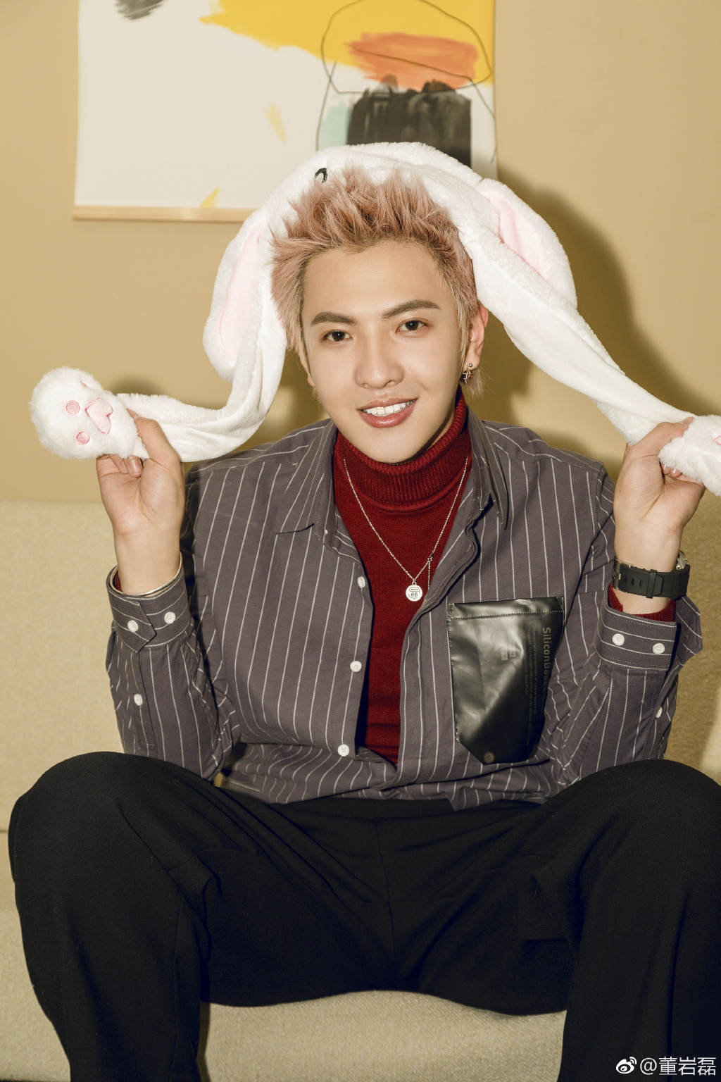 有朋友说董岩磊是坤音,其实他不是坤音的人,只不过