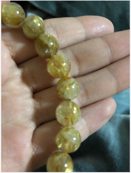 真假发晶高清图片对比 戴发晶有什么好处