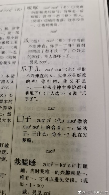 �Ĵ���zhua���ץ����/צ����/Zua�����ʲô��˼ ��ȷ��д����ʲô