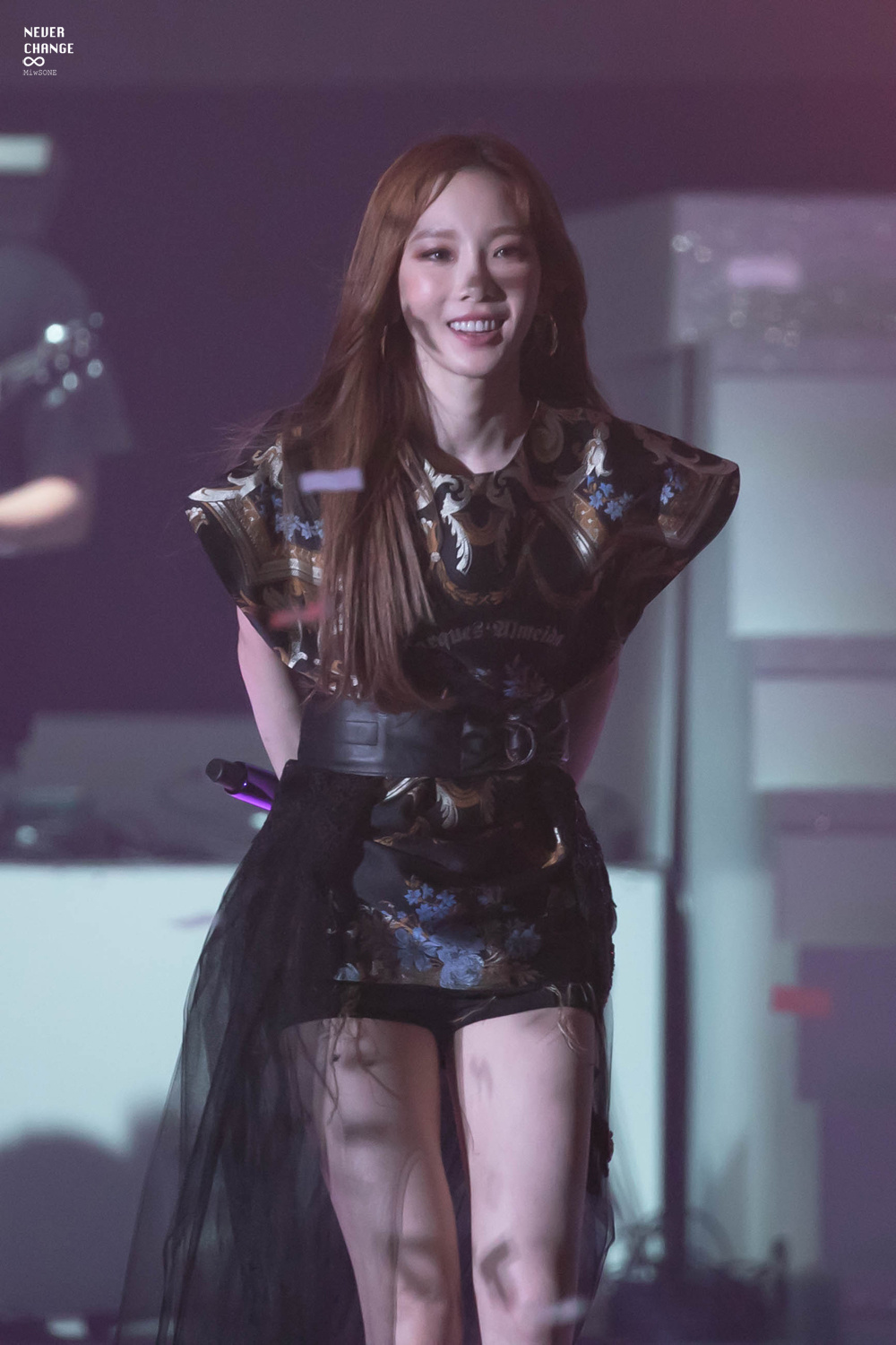 泰妍手臂纹身意为伯贤 而且泰妍fine是唱给伯贤的