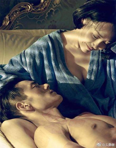 邪不压正许晴翘臀照和廖凡激情戏在第几分钟 彭于晏全脱床戏剧照