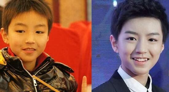 tfboys����������ǰ����Ƭ�Ա� ��������ױǰ��ĶԱ�������