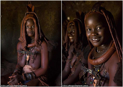 非洲辛巴族女人从不洗澡身上污垢N层厚 男女关系混乱到难以启齿