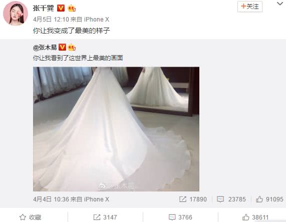 miki张木易结婚了吗婚纱照 张千巽家境父母同意女儿嫁给张木易吗