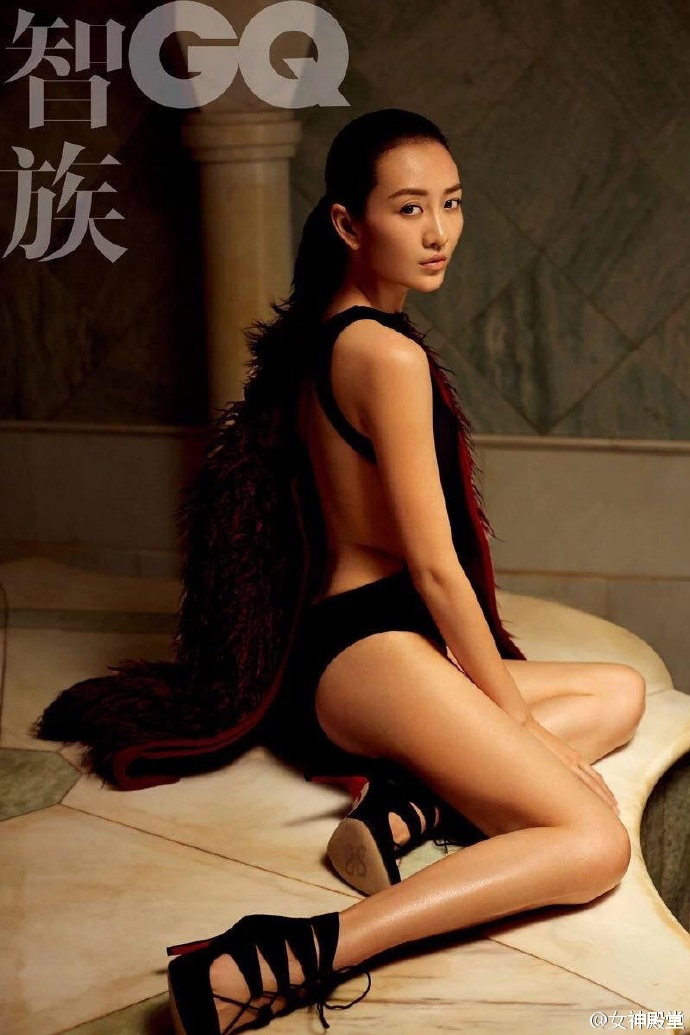 王鸥最想删除的照片 王鸥男人装全套特污性感薄纱上演致命诱惑