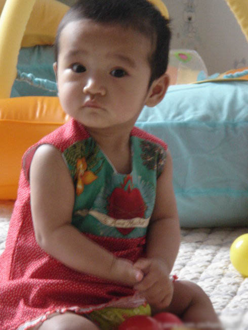 洪晃收养的小女孩平平照片 洪晃为什么领养没生孩子是不能生育