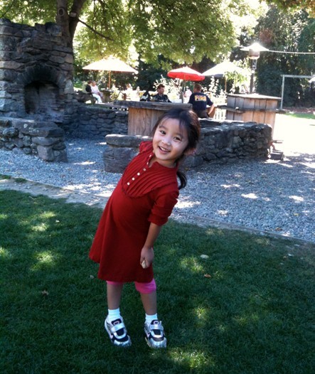 洪晃收养的小女孩平平照片 洪晃为什么领养没生孩子是不能生育