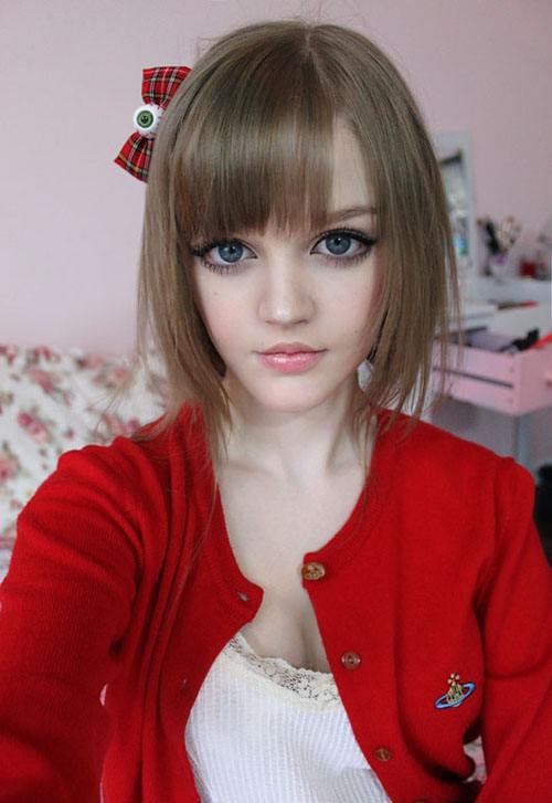 美国18岁真人芭比kotakoti美炸 但知道她原本样子年龄的你真想哭