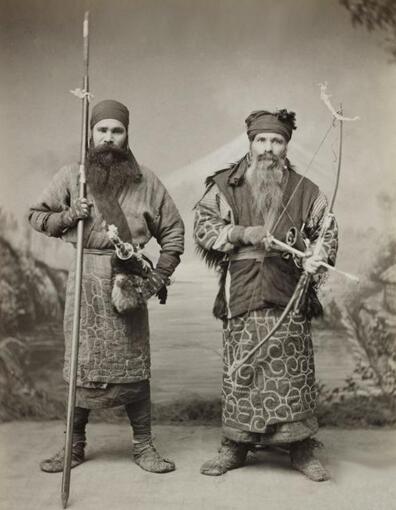 日本虾夷人很残暴吗吃人肉过程图 虾夷人都有狐臭女人长胡子照片