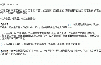中国有多少个少数民族 有55个个少数民族的人口数量多少不等