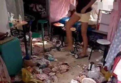 史上最脏女生宿舍哪个学校的 搞得比狗狗的窝还要乱