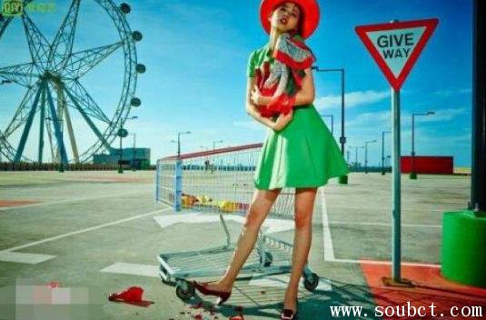 中国腿最长的女孩 董蕾1.15米大长腿