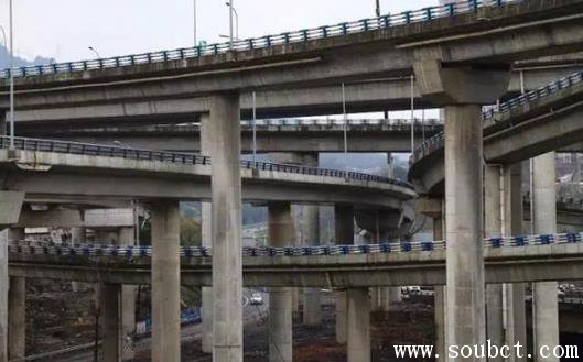 重庆最牛立交桥 黄桷湾立交桥竟然有5层