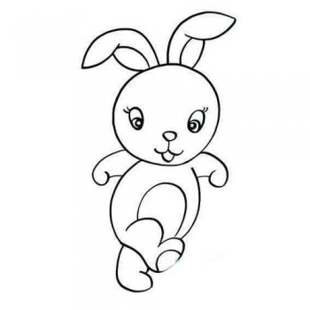 100种超萌小兔子简笔画图片