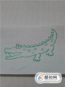 鳄鱼简笔画怎么画 最可怕的鳄鱼简笔画