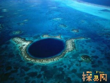 洪都拉斯蓝洞有多深 洞口宽度会随着深入会不断增大