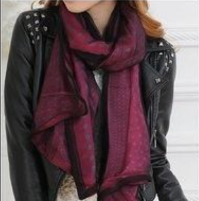 纱巾的花样系法 介绍一下纱巾的各种系法技巧