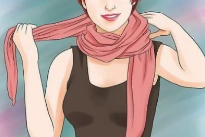 怎样系围巾才时尚又好看呢 围巾有几种系法图解大全