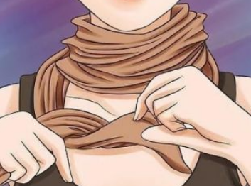 怎样系围巾才时尚又好看呢 围巾有几种系法图解大全