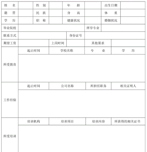 ӦƸ�ǼǱ���ô��д ��ְԭ����ôд