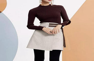 针织衫的搭配方法 要穿的好看是很讲究搭配的