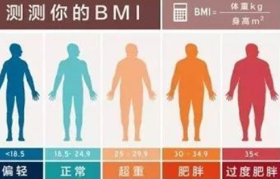 bmi计算公式怎么计算体重