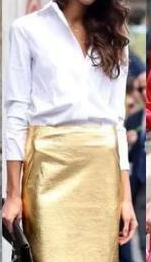 一步裙怎么搭配 一步裙配什么上衣