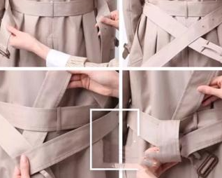 各种腰带的系法图解教程 系法都是不一样的