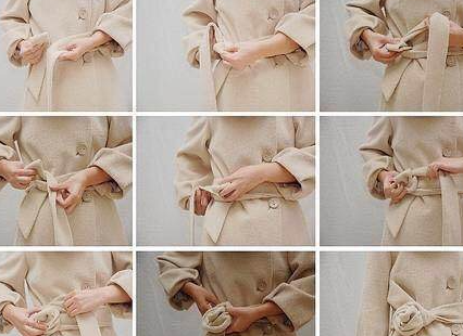 各种腰带的系法图解教程 系法都是不一样的