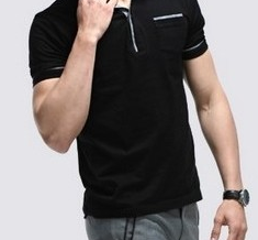 胖男人穿衣搭配技巧 多穿冷色系的服装