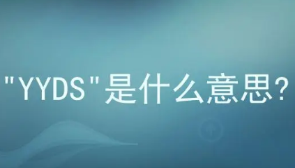 网络词语yyds是什么意思 这个梗源自于山泥若的直播间