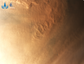 “天问一号”传回火星全新影像图 从火星表面传回自拍照