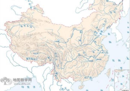 �й�ˮϵ�ֲ�ͼ����� �й�ɽ������