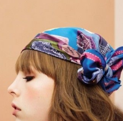 爱马仕丝巾扣系法图解 丝巾的系法也一定要跟上潮流才行