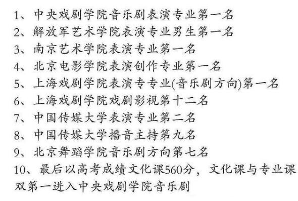 张新成艺考成绩神话 背后付出原来这么多