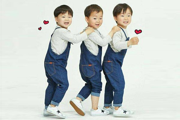 宋一国三胞胎儿子现状 小明星是试管婴儿吗