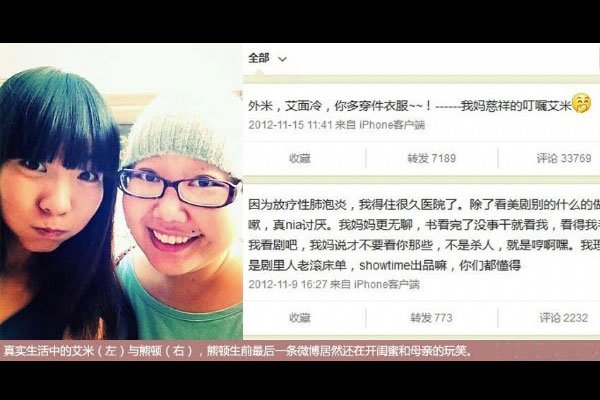 熊顿好友盹猪原型照片 都因为得病去世了