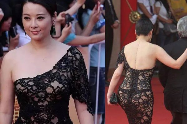 袁立五花肉事件是什么满身的赘肉还穿蕾丝